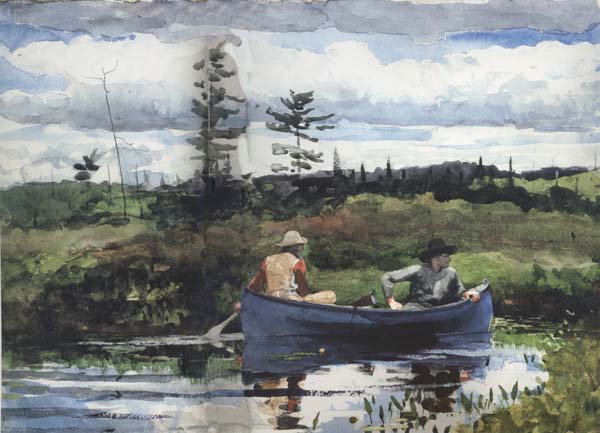 Winslow Homer The Blue Boat (mk44)